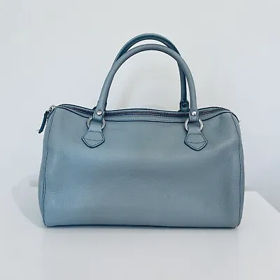 $65 • Buy Marcs X Oroton Women’s Handbag Blue Bowling Bag Style 
