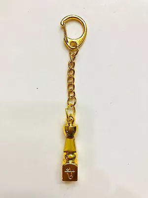 Feng Shui Gold Five 5 Element Pagoda Keychain Pendant   • $7.99