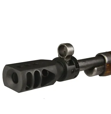 All Steel Bolt On Mosin Nagant M91/30 Tanker Muzzle Brake  • $59.99