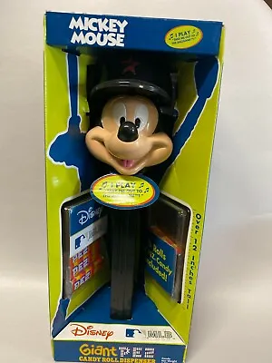 Musical Giant MLB Mickey Mouse Houston Astros Giant Pez Dispenser Disney 2008 • $14.98