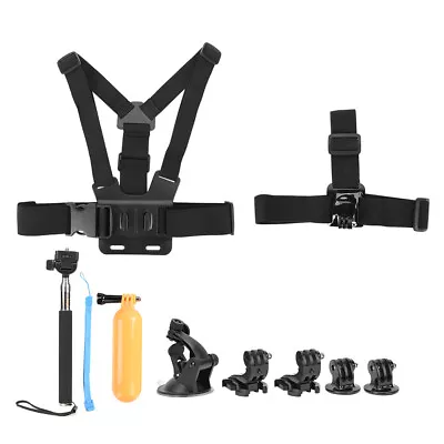 6 In 1 Universal Action Camera Accessories Kit For Gopro Hero 7 5 6 Sports C ZZ1 • $36.11