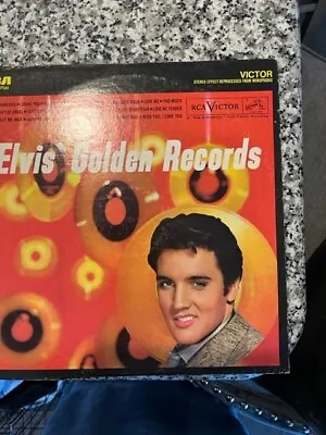 Elvis Presley Golden Records Vintage Lp 1958 RCA LSP-1707 • $9.99