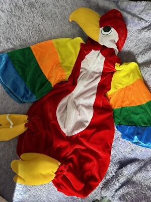 £5 • Buy Children’s Fancy Dress Parrot/bird Costume