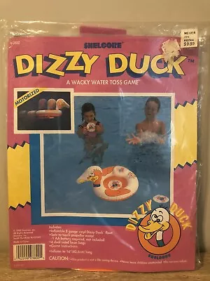 Vintage 1989 Dizzy Duck Wacky Water Toss Game Shelcore New Old Stock Sealed • $29.95