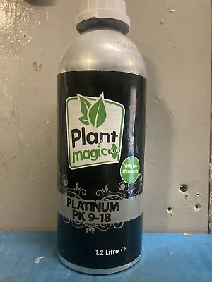 £64 • Buy Plant Magic Platinum PK 9 -18 Booster Nutrient Massively Increases Yield 1.2ltr
