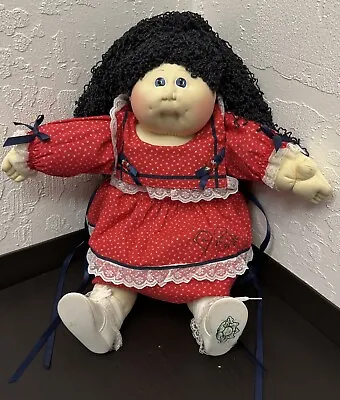 Hasbro Soft Face Original Cabbage Patch Doll 1991 24” Signed 3x Xavier Roberts • $99