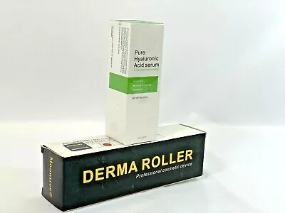 Derma Roller Skin Care Kit + Vitamin C Serum Hyaluronic Acid For Wrinkles# 5433 • $17.02