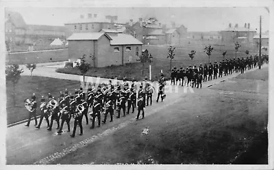 0016. 18th Hussars Band & Troopers At Tidworth. Pre WWI. Photo • £8.95