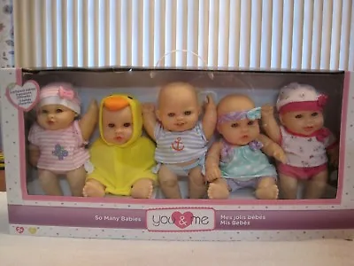 You And Me So Many Babies 5 Pack Doll Set--new--unopened • $54.69