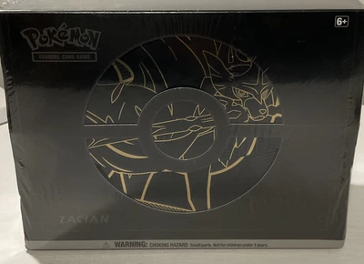 $68 • Buy ⚡️Pokemon TCG: Sword And Shield Elite Trainer Box Plus Zacian 🆕 Sealed 🆕