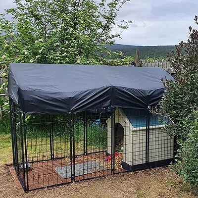 £112.91 • Buy Outdoor Pet Pen House Enclosure Chicken Run Cage Playpen Poultry Whelping Crate