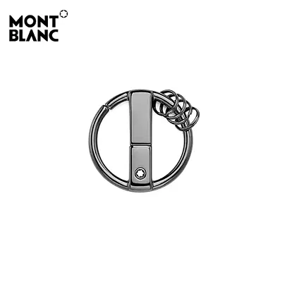 MONTBLANC 4810 Westside Metal Round Key Chain Item No. 116883 • $199