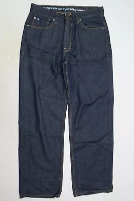 ENYCE Jeans Mens 32 Blue Straight Leg Relaxed Fit 100% Cotton Denim Y2K Baggy • $21.97
