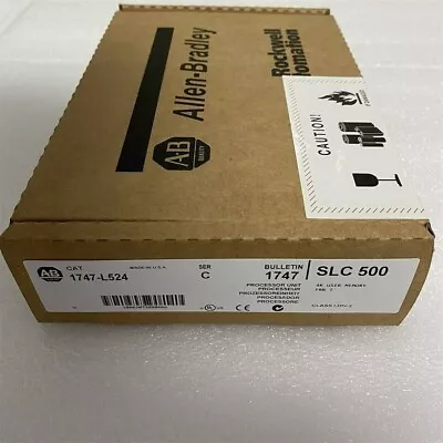 NEW Factory Sealed AB 1747-L524 SER C SLC 500 CPU Processor Unit Module 1747L524 • $241.16