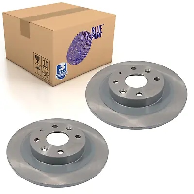 Pair Of Rear Brake Disc Fits Mazda 323 AWD Eunos Familia AWD Blue Print ADM54328 • $49.72