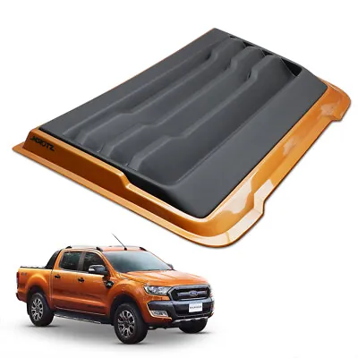 For Ford Ranger Wildtrak 4x2 4x4 2015 16 18 Orange FLQ Scoop Hood Cover • $558.58