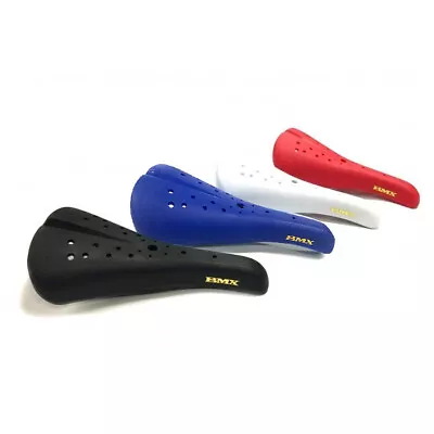 Old School Bmx Freestyle Style Plastic Saddle By Old School Bmx Various Colours • $34.99