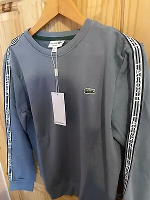 Lacoste Jumper Mens Size Small Grey  • £28