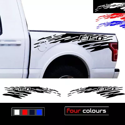 Splash Side Stripe Car Decals Graphics Vinyl Sticker For Ford F-150 F150 2pcs • $25.86