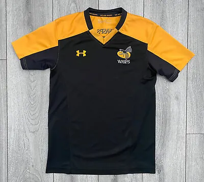 Under Armour Heat Gear London Wasps Rugby Union Jersey/Shirt - Size XS • £22