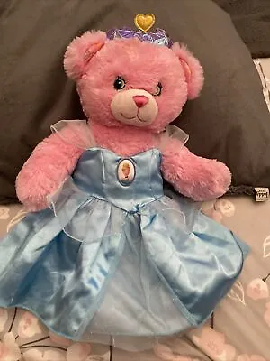 £6 • Buy Build A Bear Workshop Disney Princess Bear In Cinderella Dress