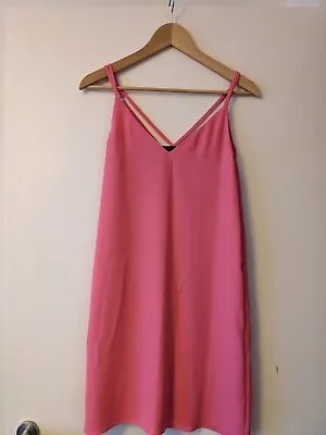 £8 • Buy Topshop Pink Dress Size 8