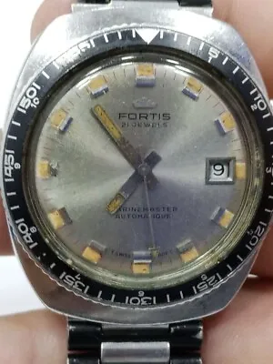 Fortis Marinemaster Men's Watch Automatic Steel Vintage Rare • $226