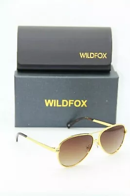 New Wildfox Airfox 2 Gold Gradient Authentic Frame Sunglasses 57-12 Case • $71.50