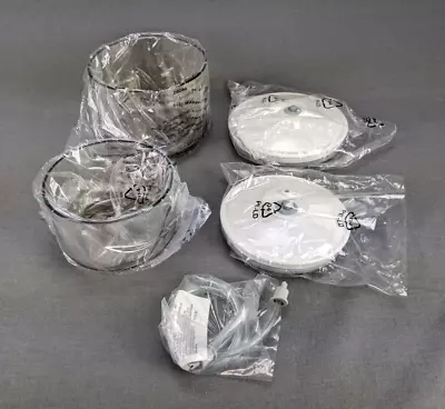$24.95 • Buy Lot Of 2 FoodSaver Snail Vacuum Sealer Canisters KY-134 (50oz) & KY-123 (25oz)