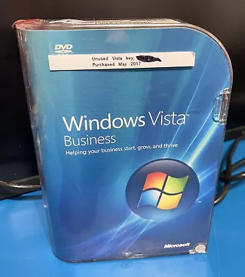 Microsoft Windows Vista Business 32 Bit DVD Full English MS WIN =RETAIL BOX= • $67.50