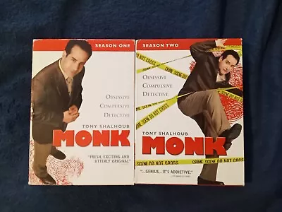 Monk Complete Seasons 1 & 2 Dvd • $4.99