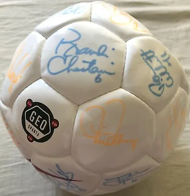 1999 US Women's World Cup Team Autographed Signed Soccer Ball Mia Hamm Chastain • $1099.99