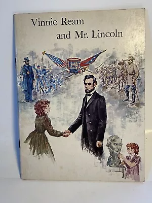 Vintage 1962 Paperback Mid Century SRA Pilot Library Bonnie Ream & Mr. Lincoln • $15.36