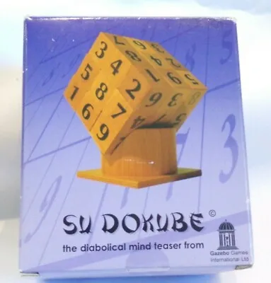 £19.45 • Buy Su DoKu - SuDoKube Puzzle. NEW. Free P&P. ( From UK )