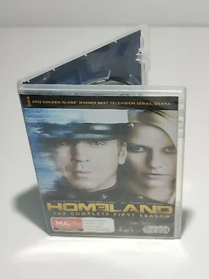 Homeland Season 1 DVD - 4 Discs - Government Spy FBI Secret Service Action • $6.29