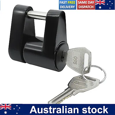 $17.99 • Buy Coupling Laser Hitch Pin Lock Caravan Latch Lock Trailer Pad Anti Theft Tow