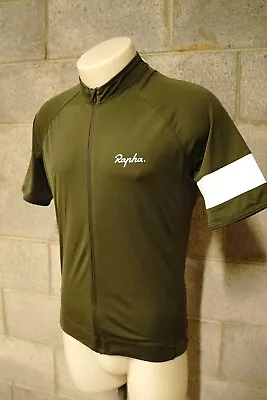 Rapha Olive Green Cycling Jersey…size Mens Large…vgc... • $40