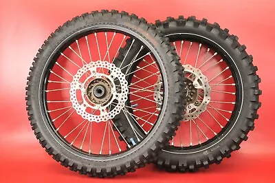 $568.99 • Buy 2007 07 Kawasaki Kx250f Kx 250f Front Rear Wheel Tire Rim Hub Assembly NICE