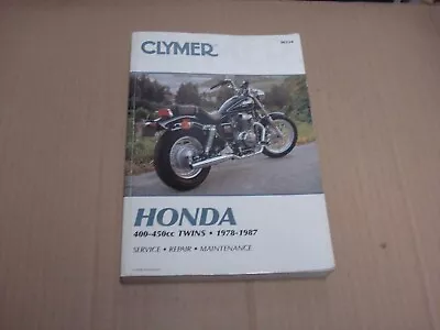 1978 - 1987 Honda 400-450 Twins Service Repair Manual • $18.50