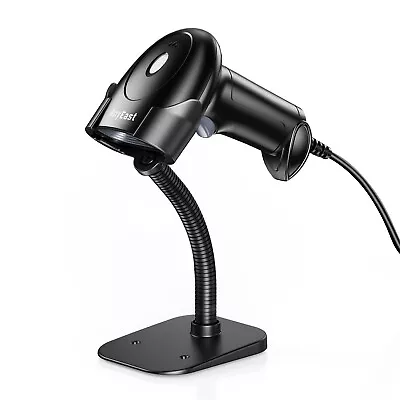 Anyeast USB Wired Inventory 2D 1D QR Code Scanners Barcode Scanner With Stand • $45.09