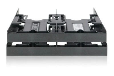 $32.86 • Buy Icydock MB344SP FLEX-FIT Quattro 4 X 2.5 HDD/SSD Bracket For External 5.25 Bay
