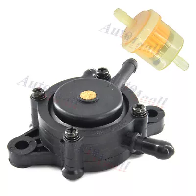 $8.87 • Buy Fuel Pump & Filter For Kawasaki FS730V FX751V FX801V FX850V Engine 49040-7001