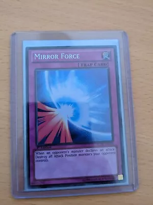 Mirror Force LCJW-EN130 Secret Rare 1st Edition YuGiOh Card • £7