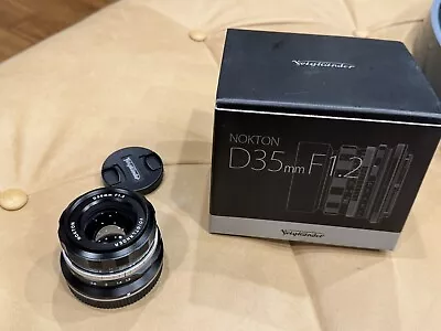 COSINA NOKTON D35MM F1.2 Voigtlander Z • $380