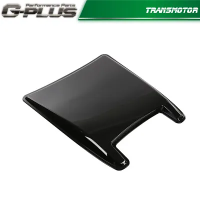 Universal High Glossy Black Painted Decoration Air Flow Intake Hood Scoop Vent • $49.80