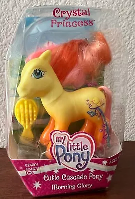 My Little Pony G3 Morning Glory Cutie Cascade Pony Crystal Princess 2006 NIB • $14.99