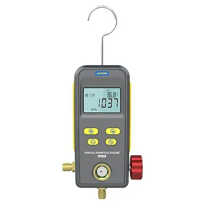 Refrigeration Digital HVAC Meter Single Manifold Gauge Vacuum Pressure Temp Test • $65.99