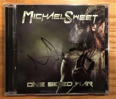 Michael Sweet - One Sided War (Autographed By Michael Sweet) Plus 4x4 Insert • $34.97