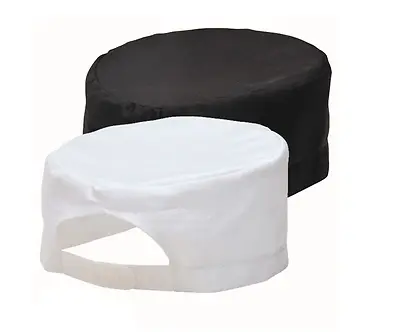 Chefs Skull Cap Portwest S899 Comfortable Adjustable Workwear - White Or Black • £4.69