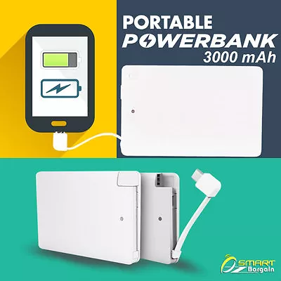 3000 MAh Power Bank Portable External Battery Charger For Samsung Galaxy S7 Edge • $7.99